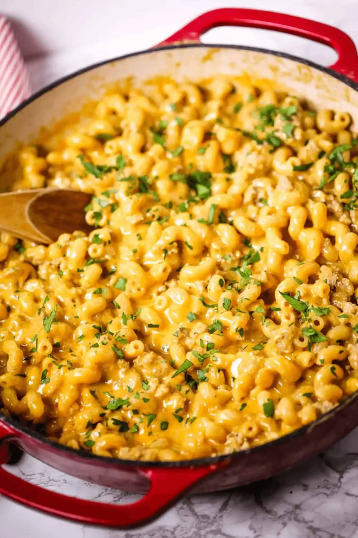 Veal Cheeseburger Macaroni