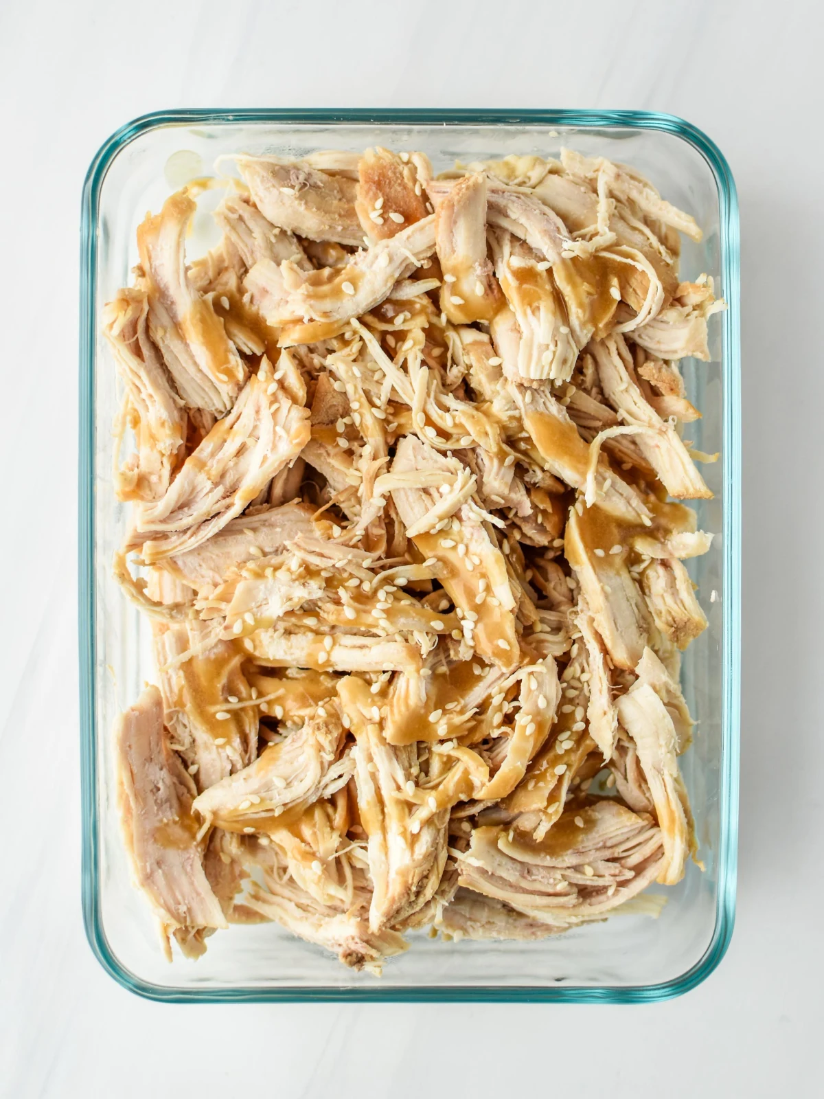 Instant Pot Sesame Shredded Chicken