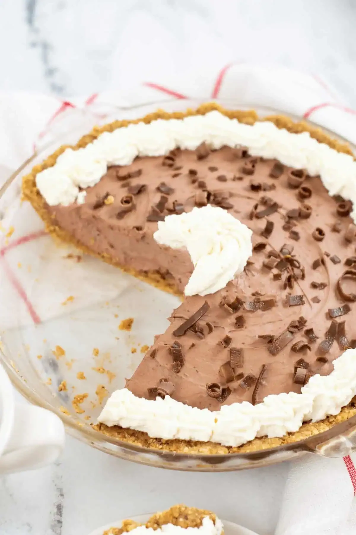 Chocolate Pudding Jello Pie