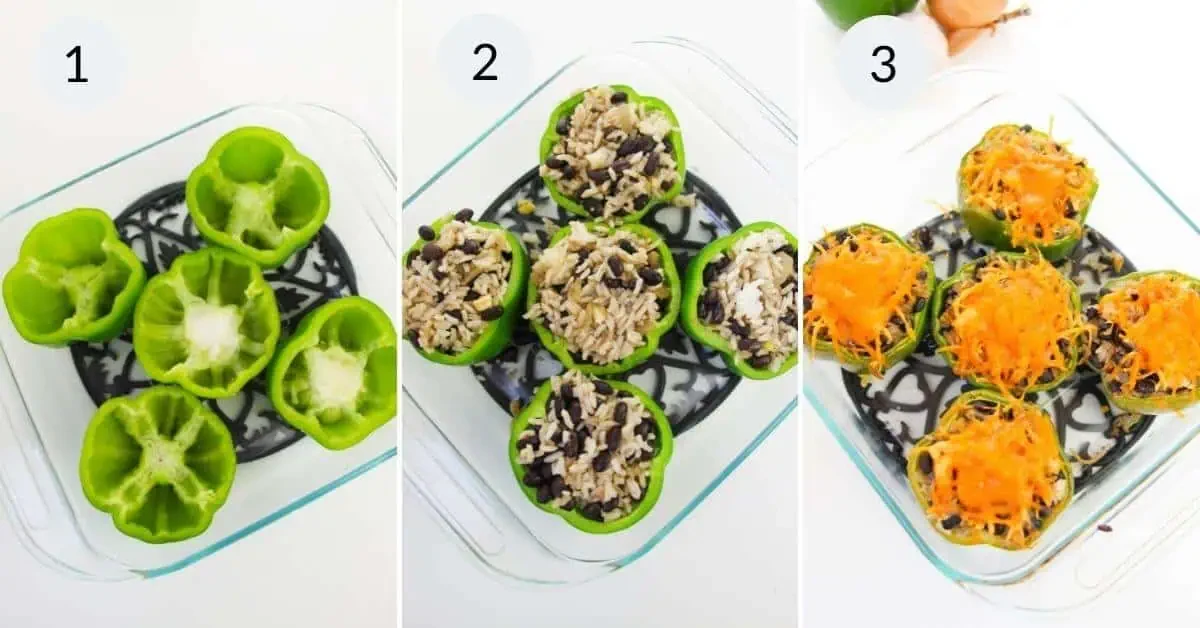 Black Bean Taco Stuffed Peppers