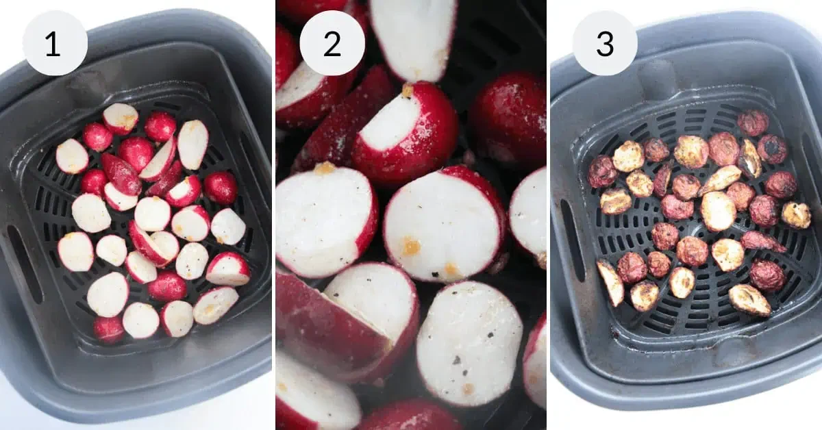 Air Fryer Radishes