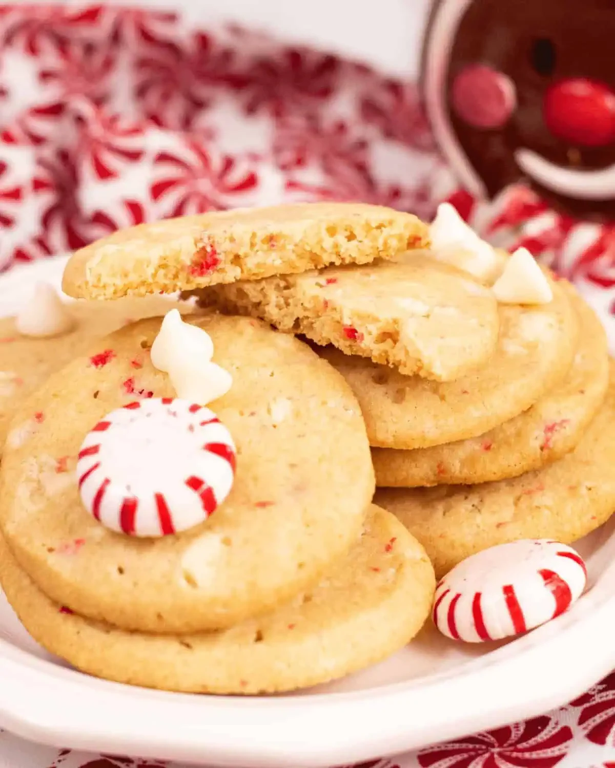 Christmas Peppermint Cookies
