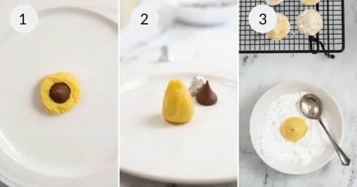 Hershey Kiss Sugar Cookies