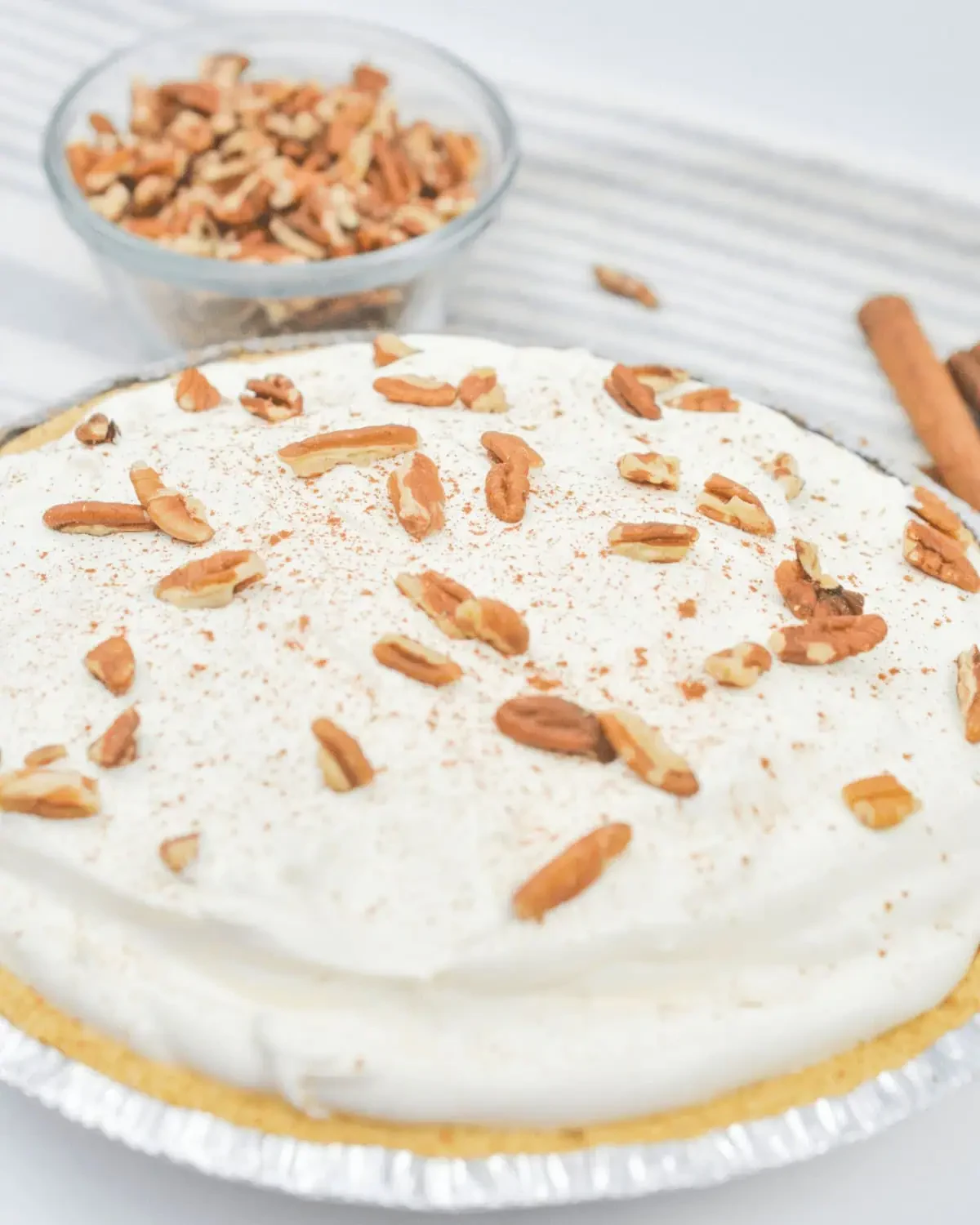 Butterscotch Cinnamon Pie (No Bake)