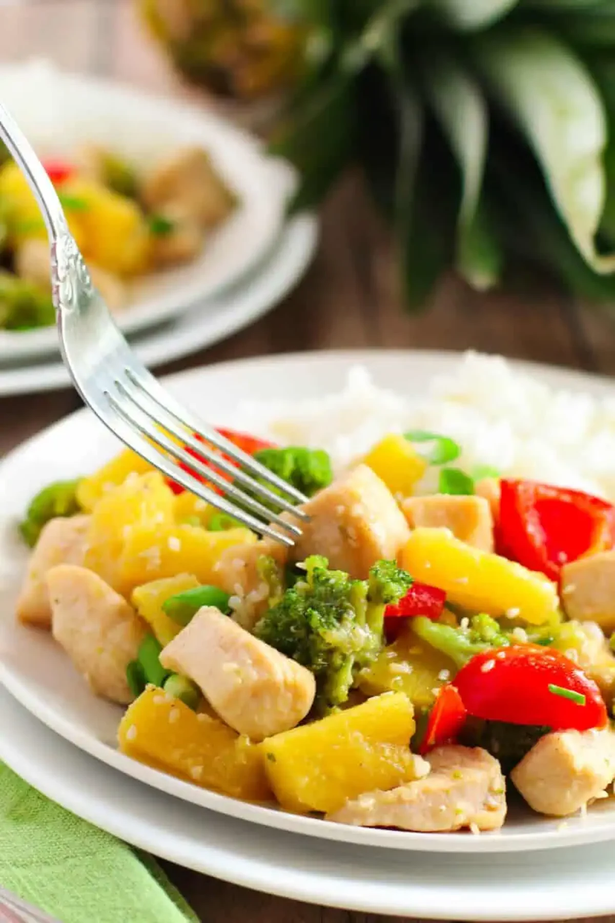 Pineapple Chicken Stir Fry
