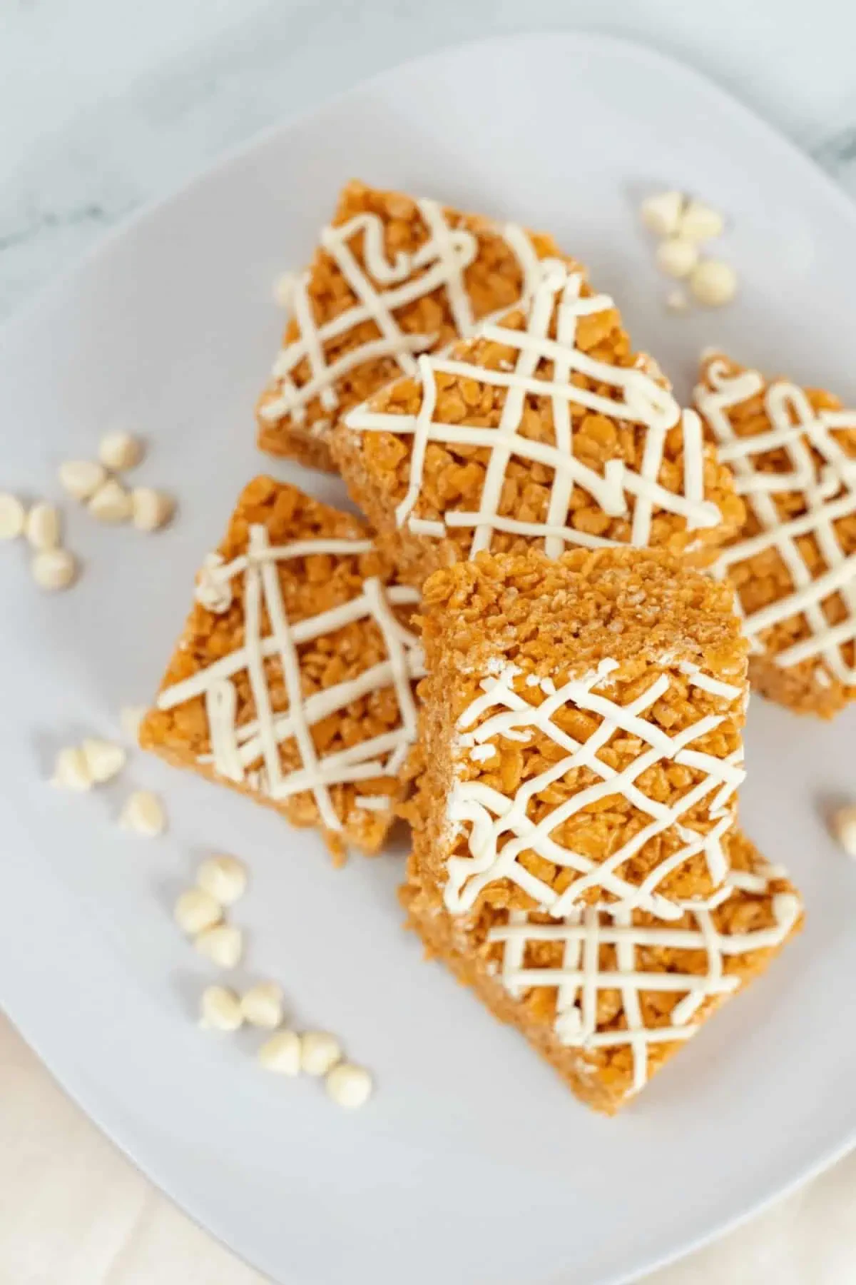 Pumpkin Rice Krispie Treats