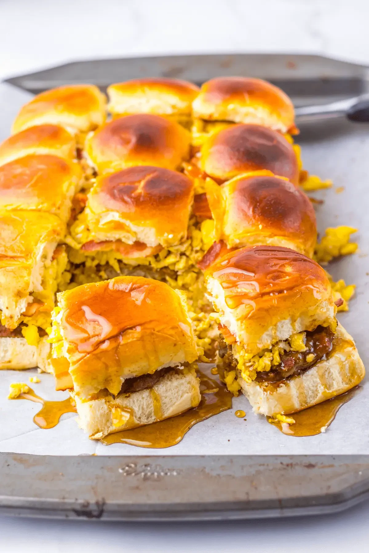 French Toast Breakfast Sliders