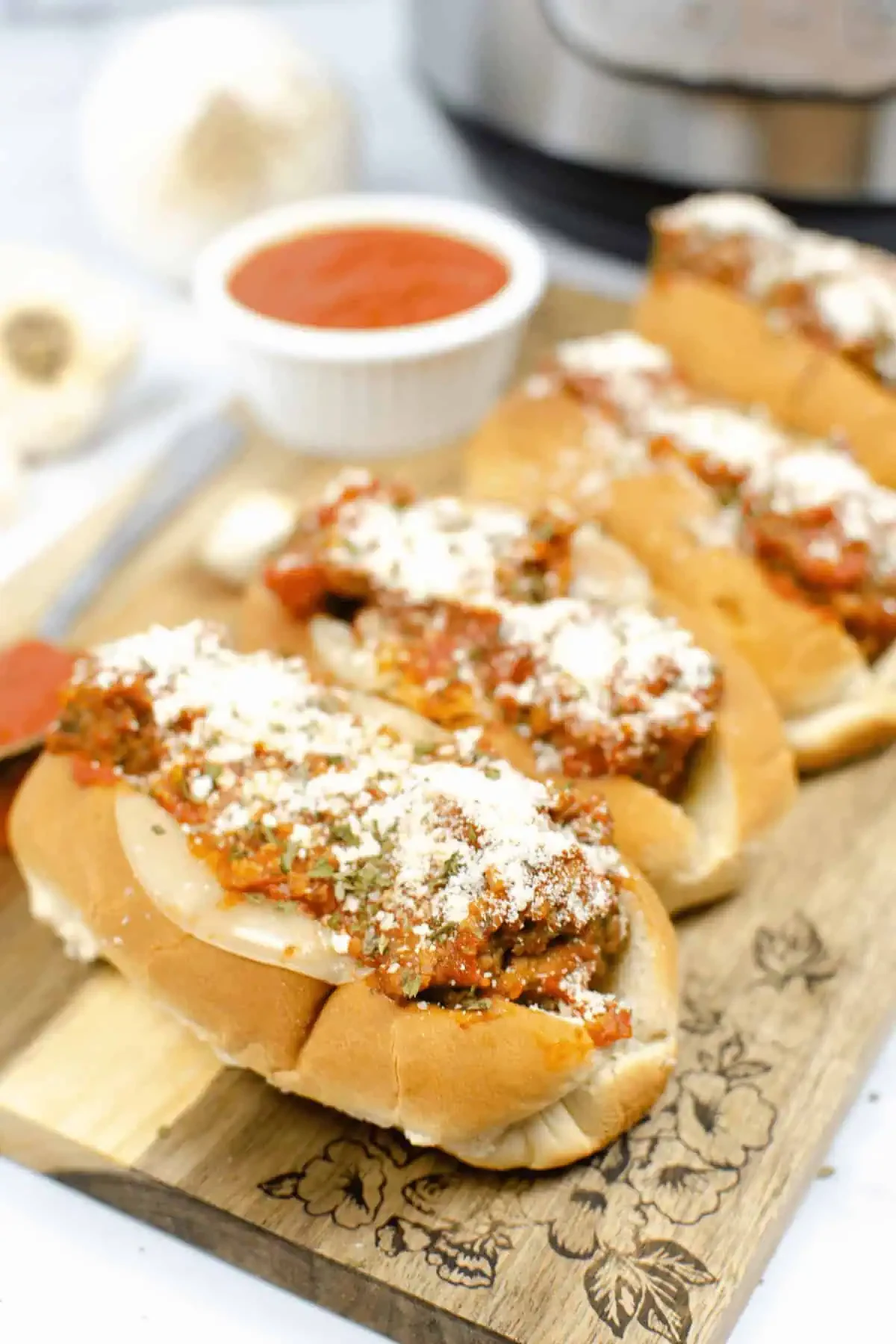 Instant Pot Meatball Subs