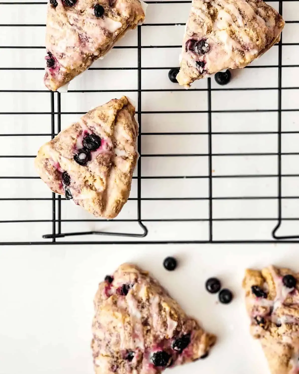 Copycat Starbucks Blueberry Scones