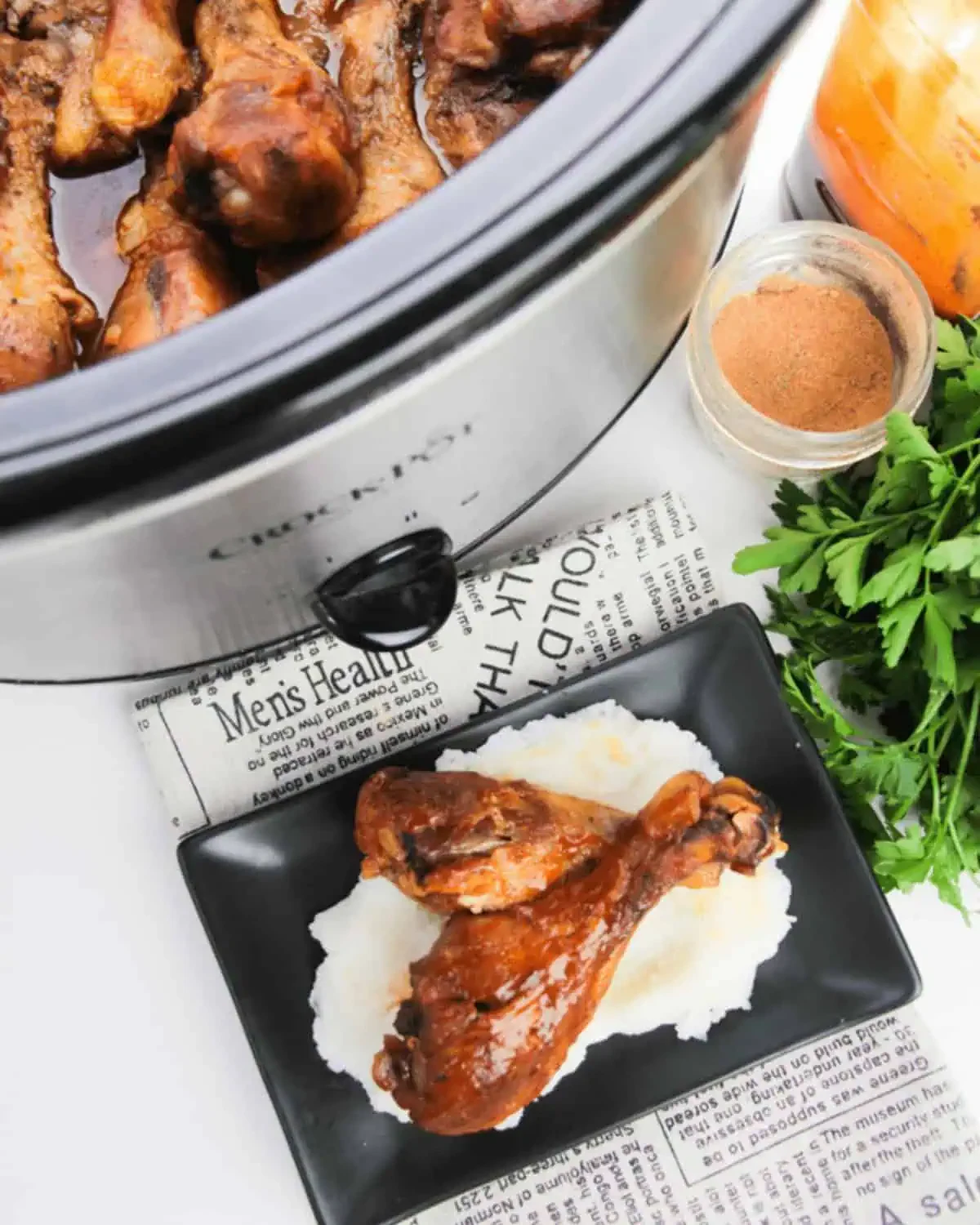 BBQ Slow Cooker Drumsticks