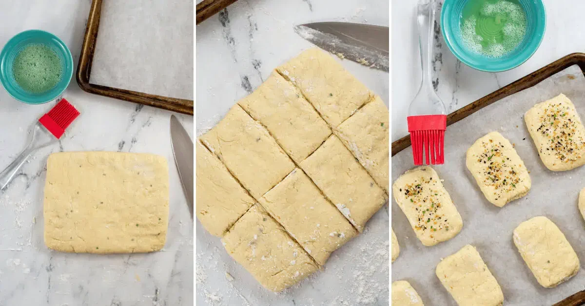 Everything Cream Cheese Scones