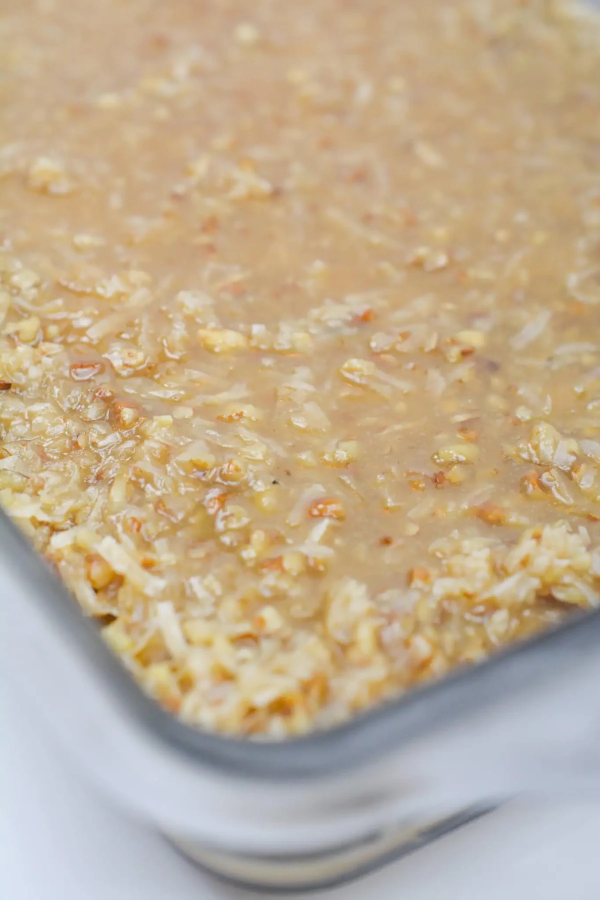 Vintage Oatmeal Cake with Coconut Frosting Recipe