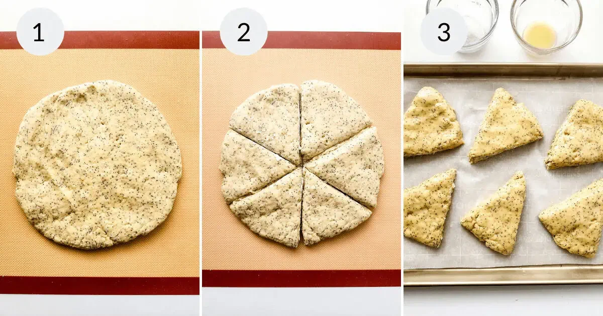 Lemon Poppy Seed Scones