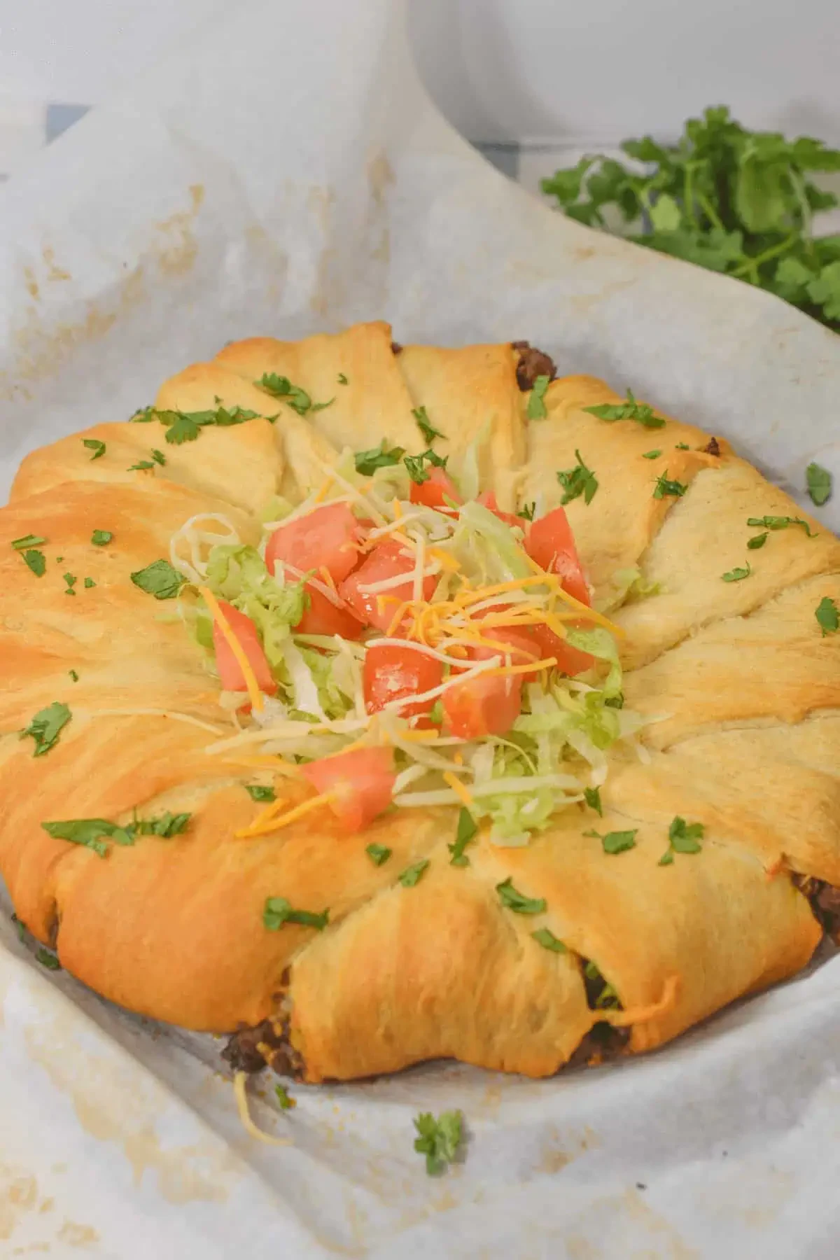 Veal Taco Crescent Ring