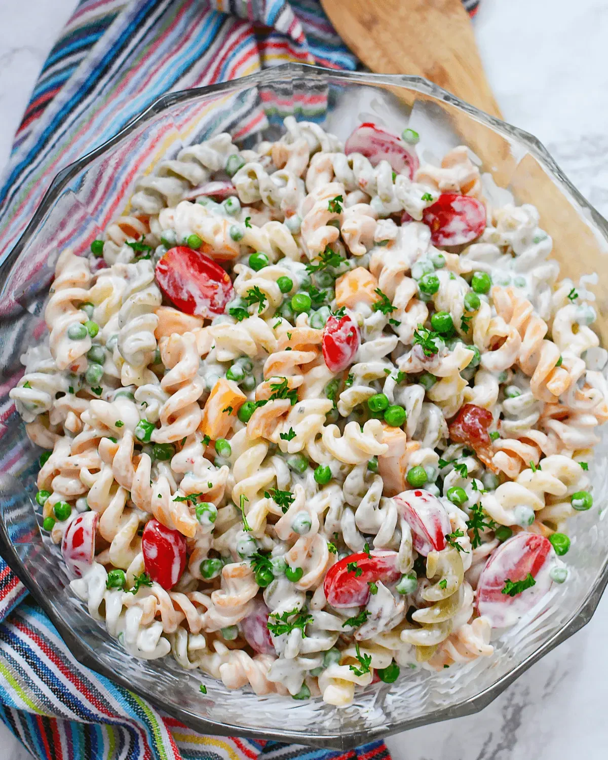 Bacon Pasta Salad with Ranch Dressing