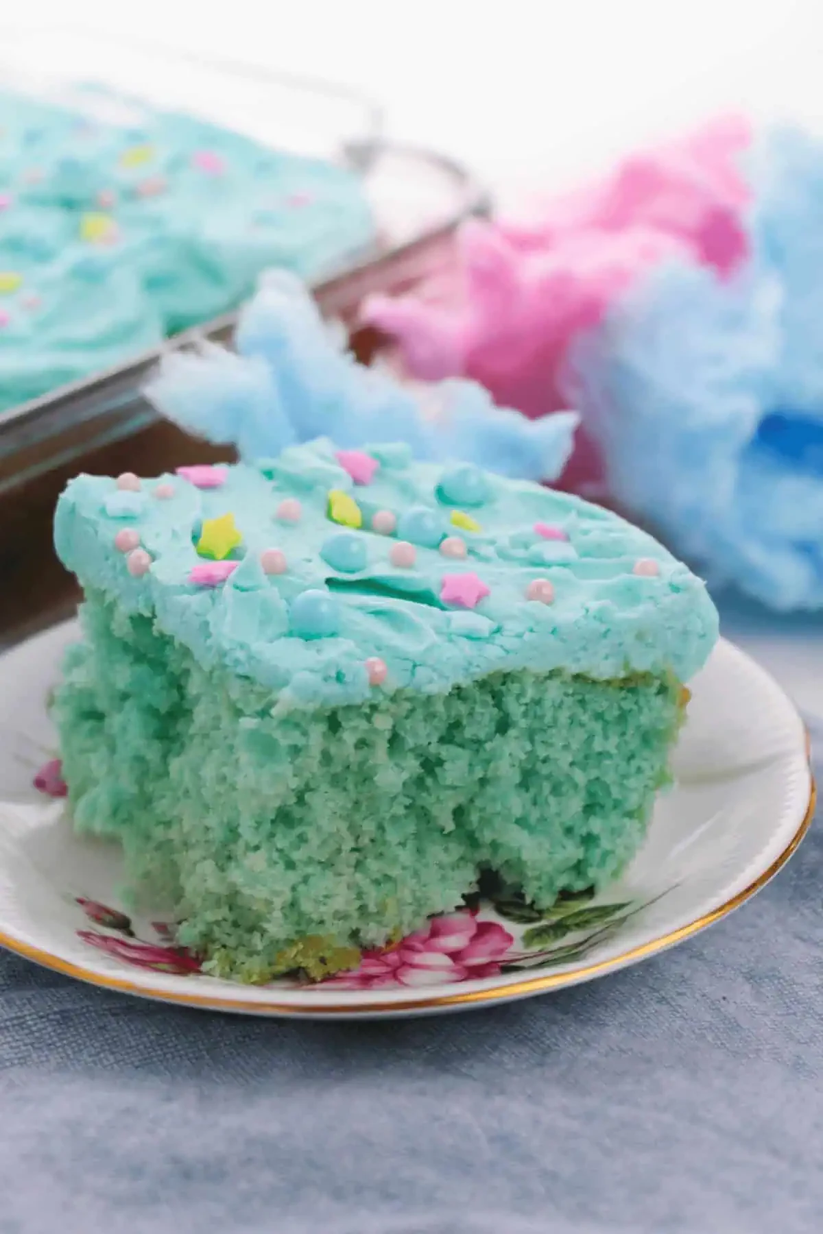 Cotton Candy Cake