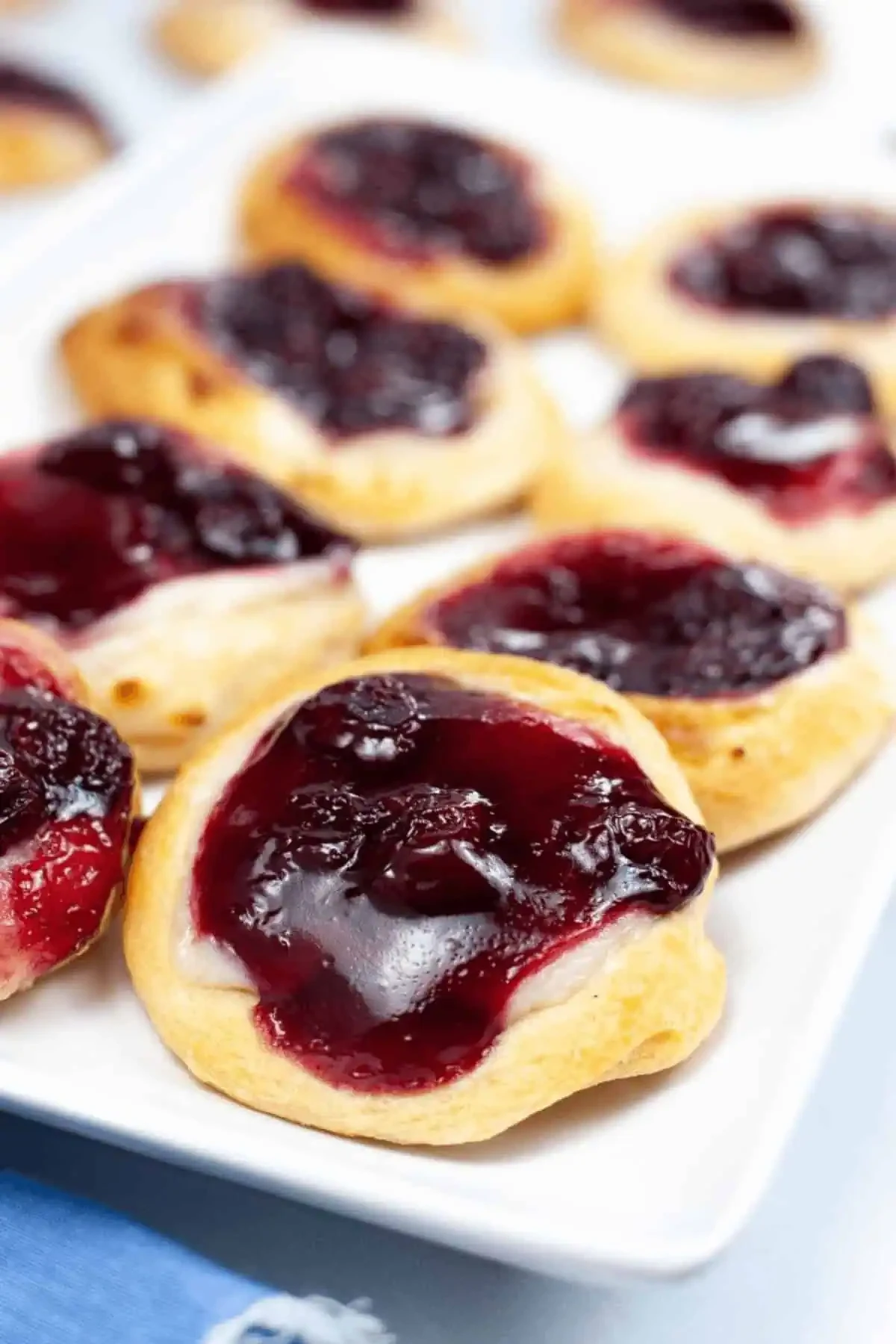 Air Fryer Cherry Danish