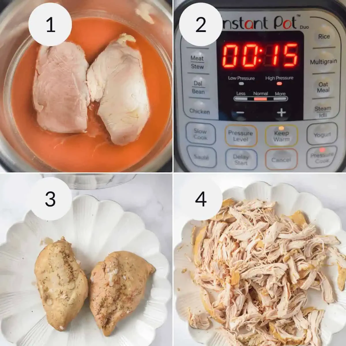 Instant Pot Buffalo Chicken Dip