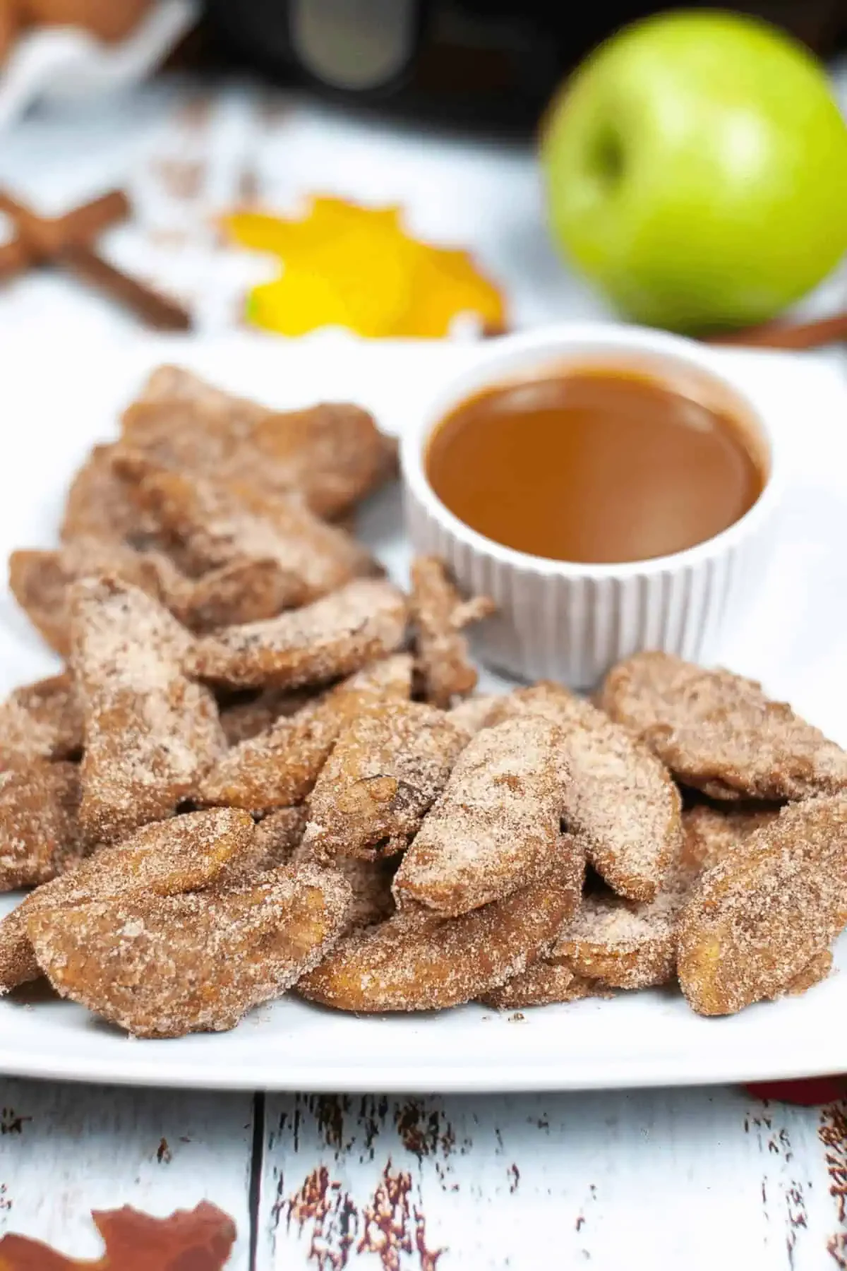 Pumpkin Spice Air Fryer Apples