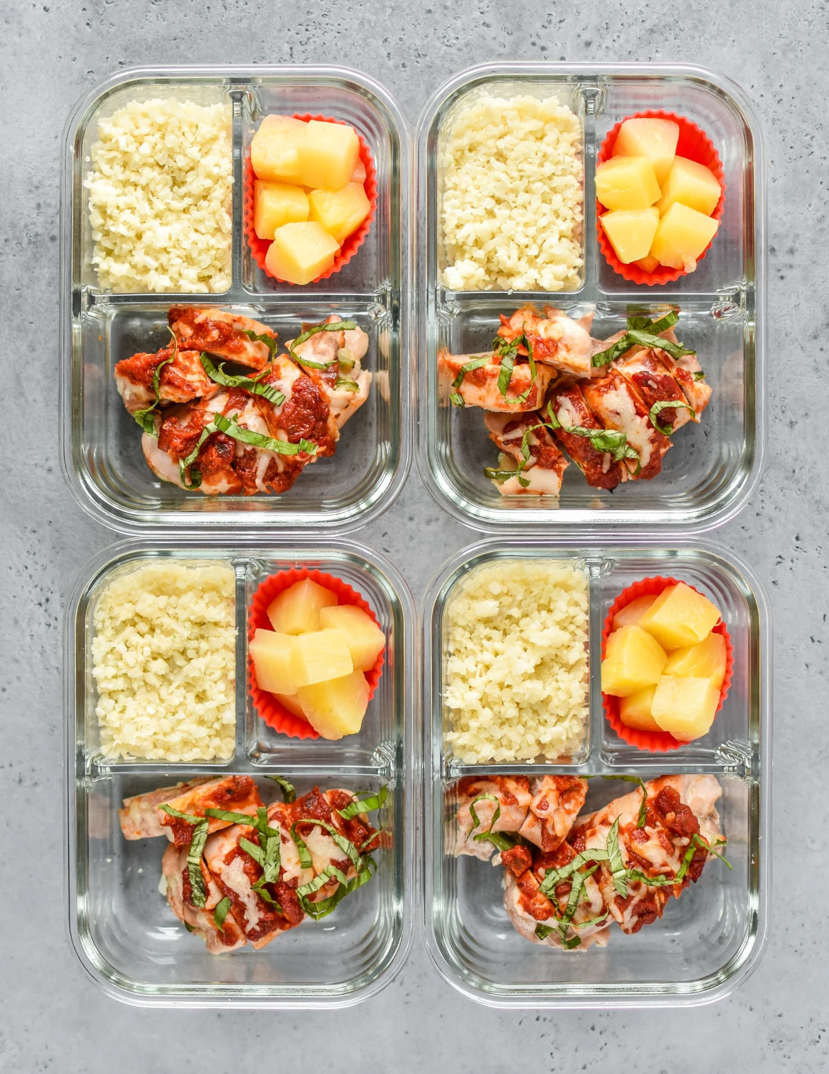 Pizza Chicken Roll Ups Meal Prep
