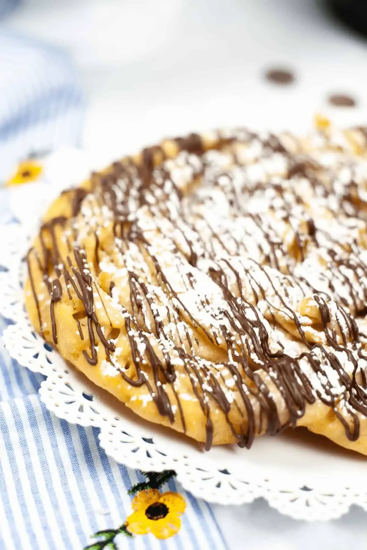 Homemade Funnel Cake in the Instant Pot