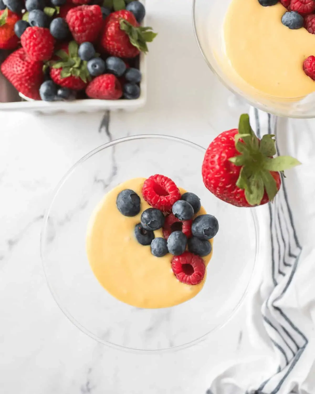 Berries and Cream (Copycat Ruth Chris Recipe)