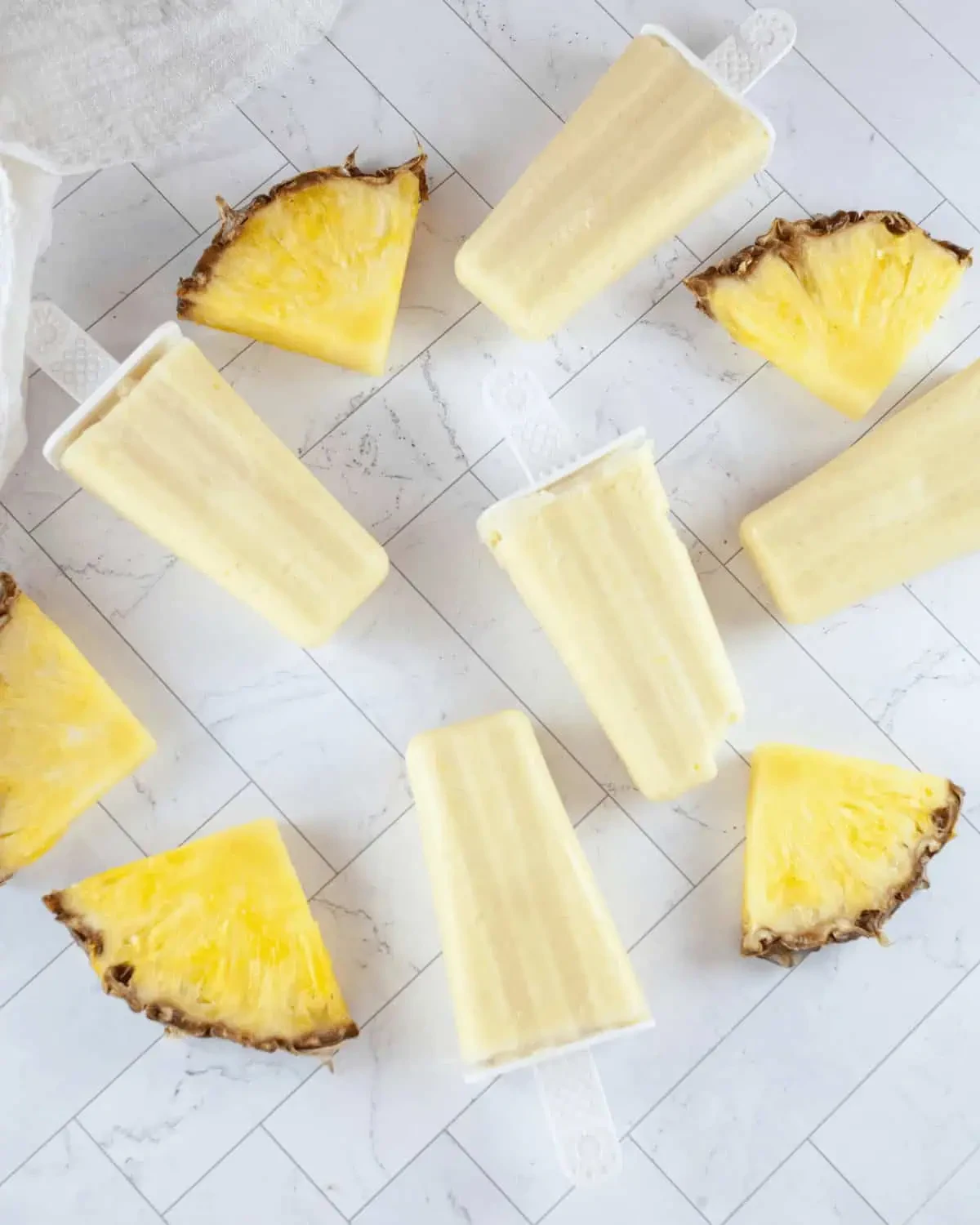 Pineapple Popsicles