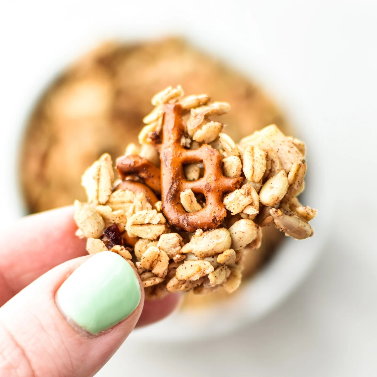 Super Clumpy Nut-Free Snack Mix Granola