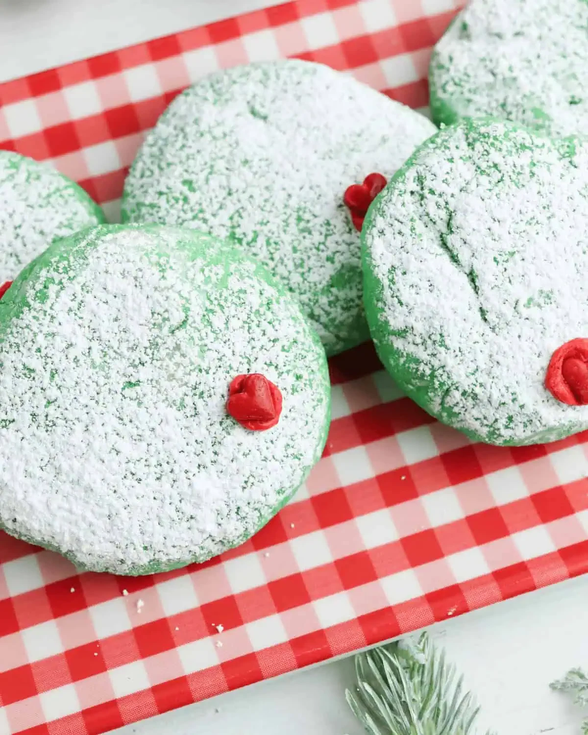 Grinch Sugar Cookies