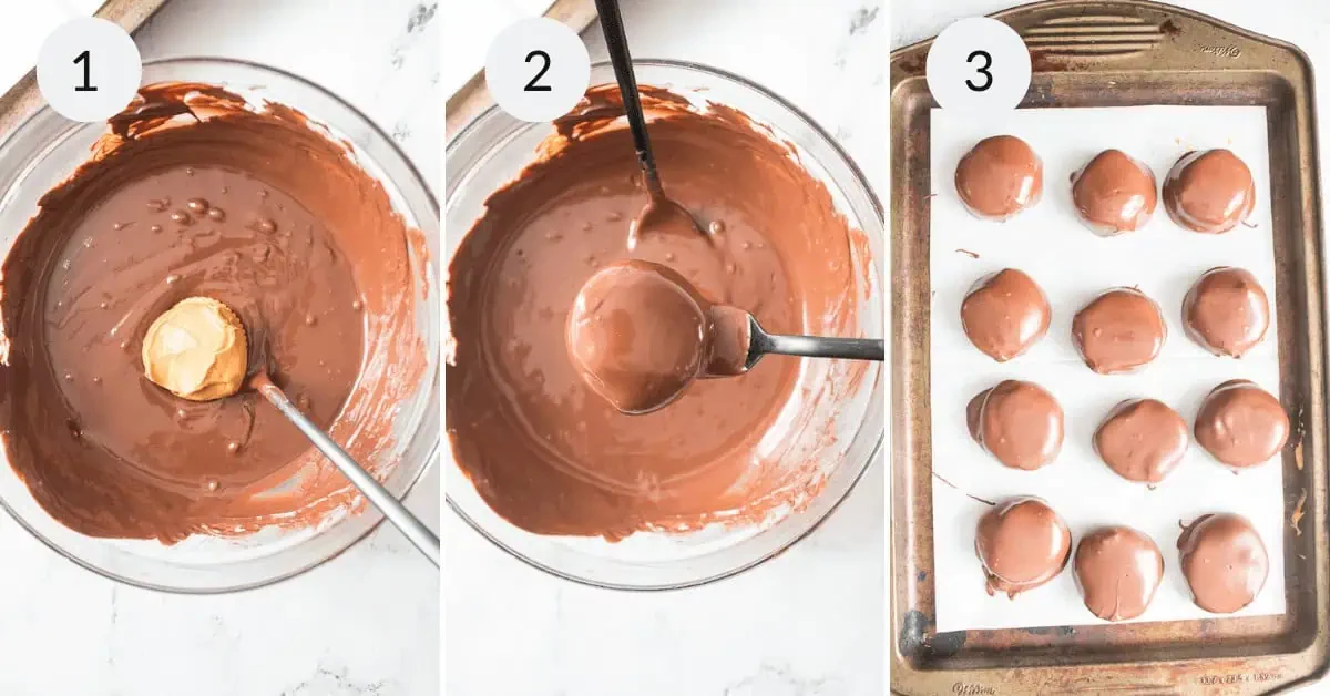 Peanut Butter Patties (Girl Scout Tagalongs)