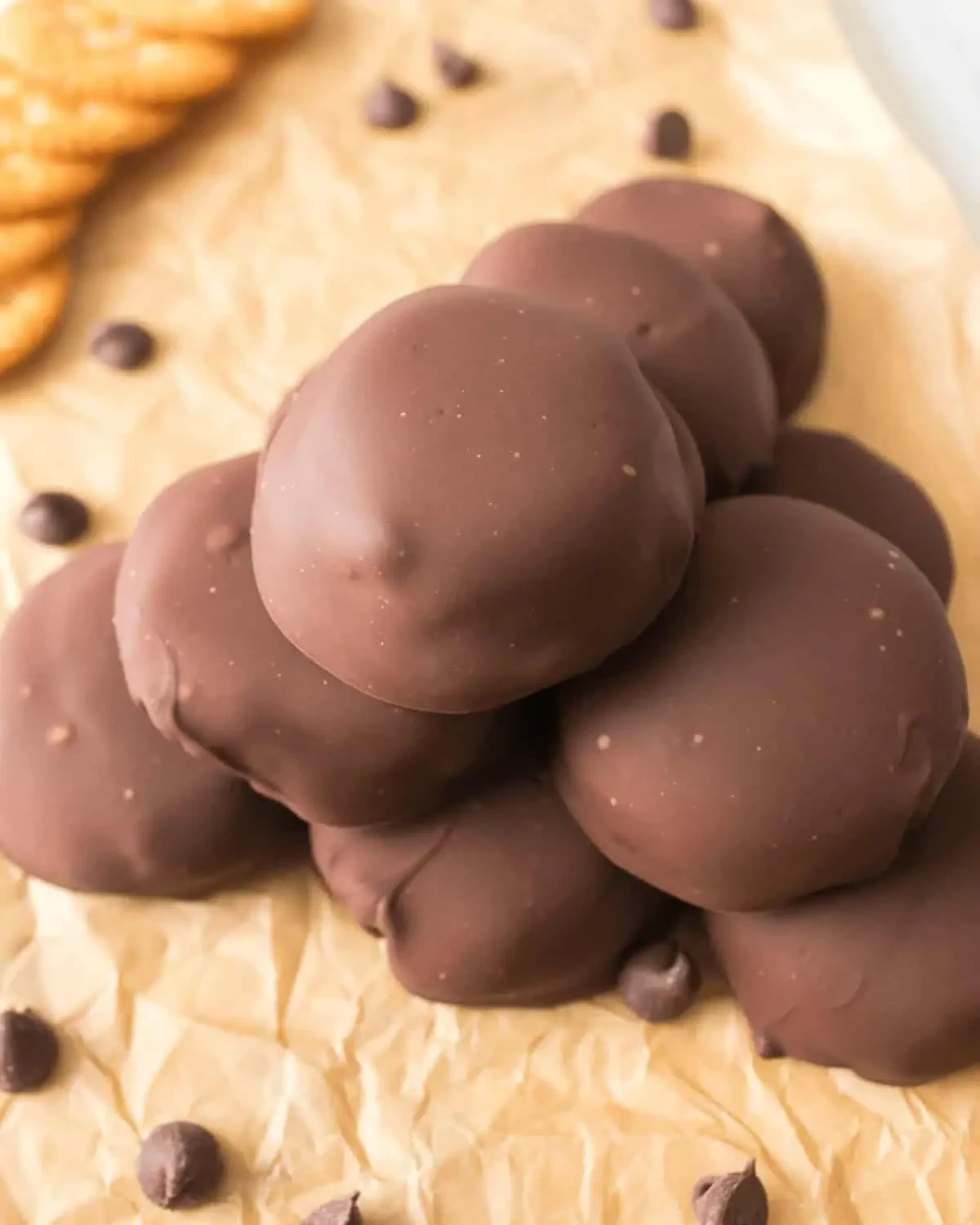 Peanut Butter Patties (Girl Scout Tagalongs)