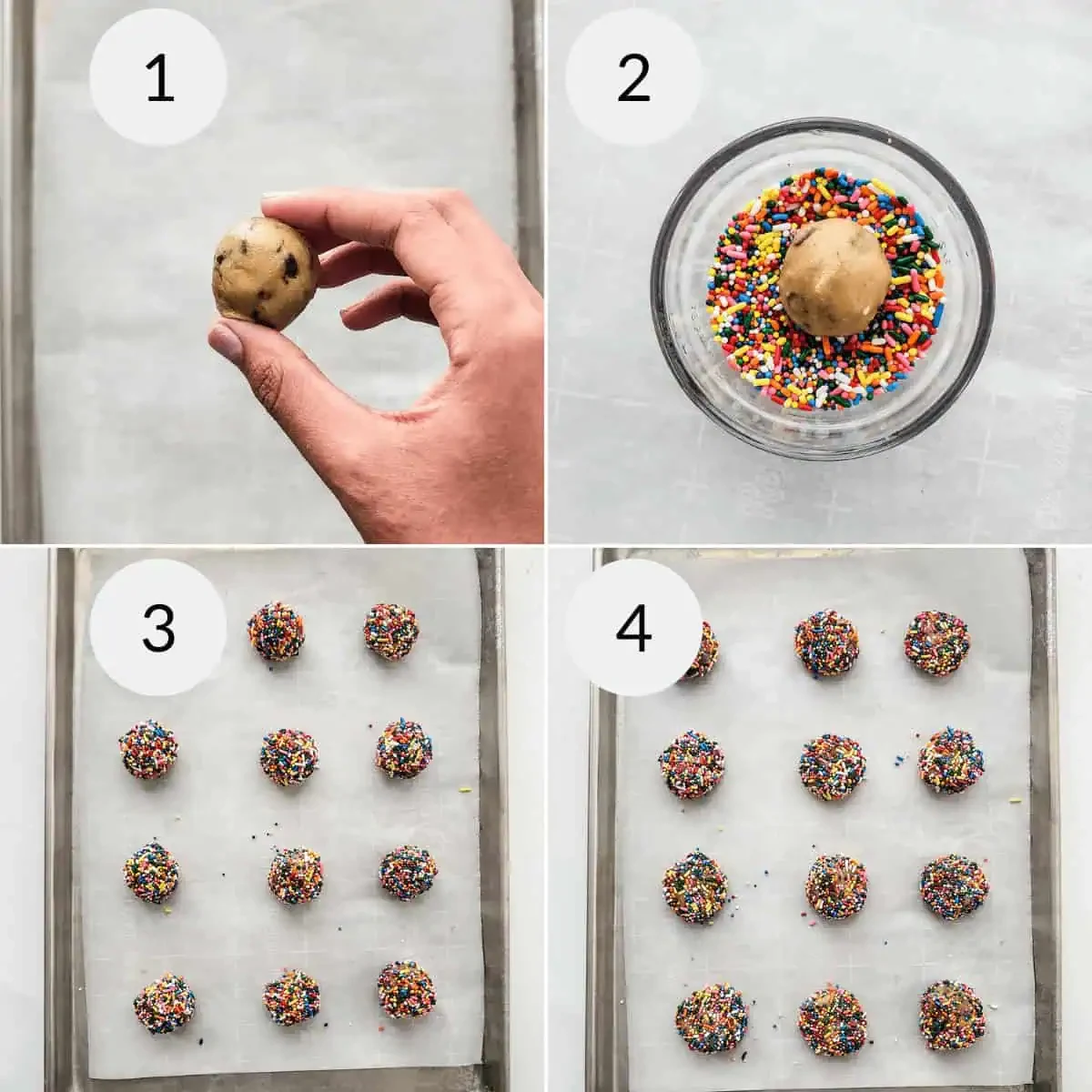 5 Ingredient Funfetti Sugar Cookie Sandwiches