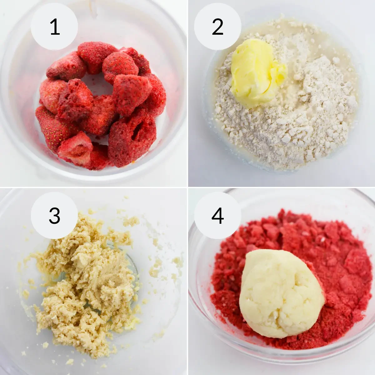 Strawberry Crunch Cookies