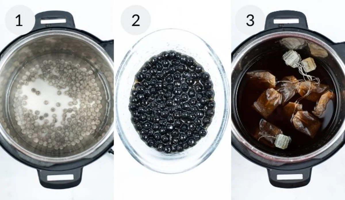 Instant Pot Milk Tea Boba