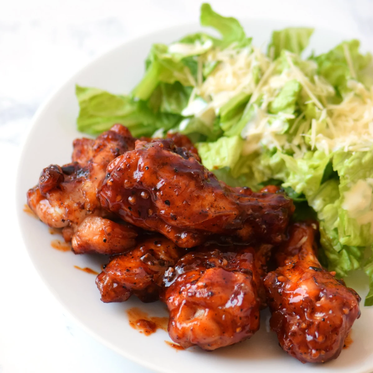 Smoky Habanero Barbecue Grilled Chicken Wings