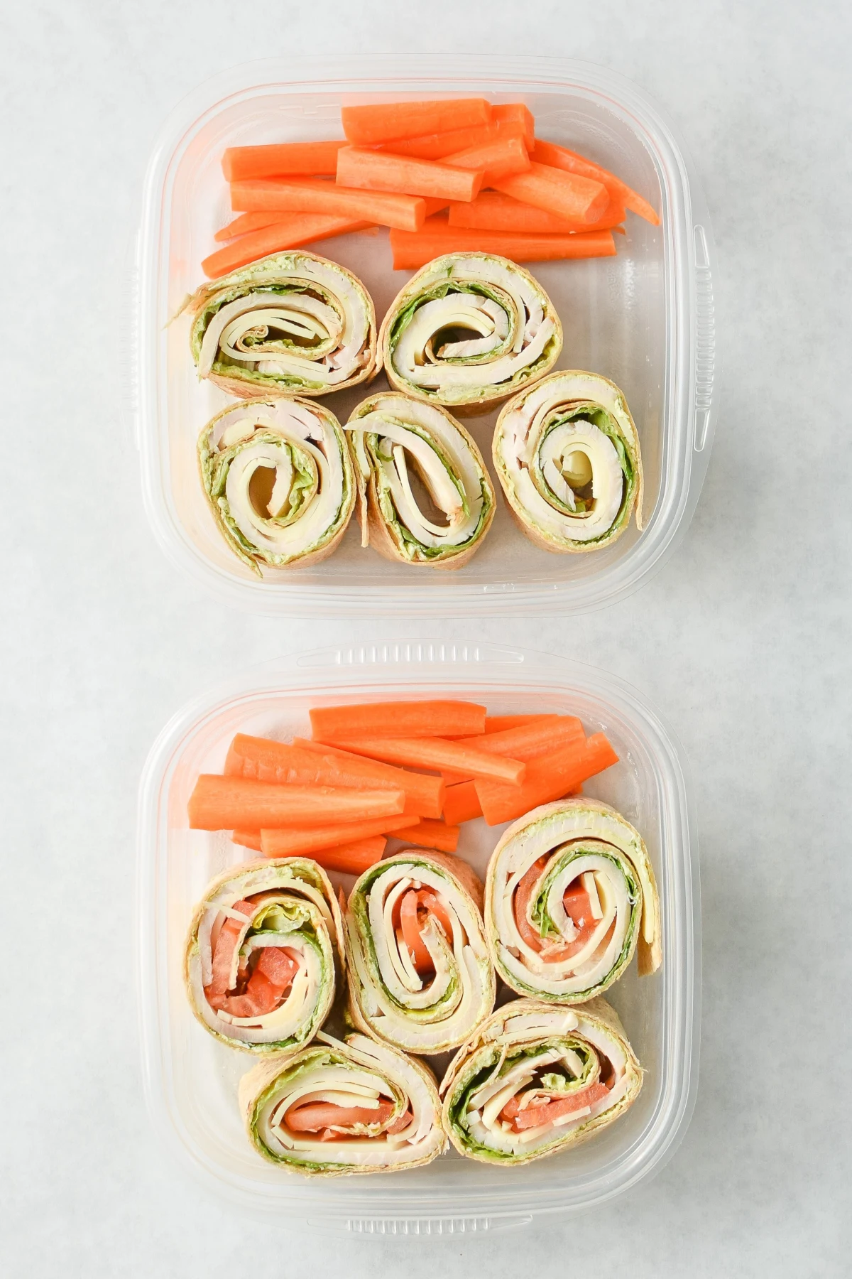 Turkey Pesto Tortilla Pinwheels