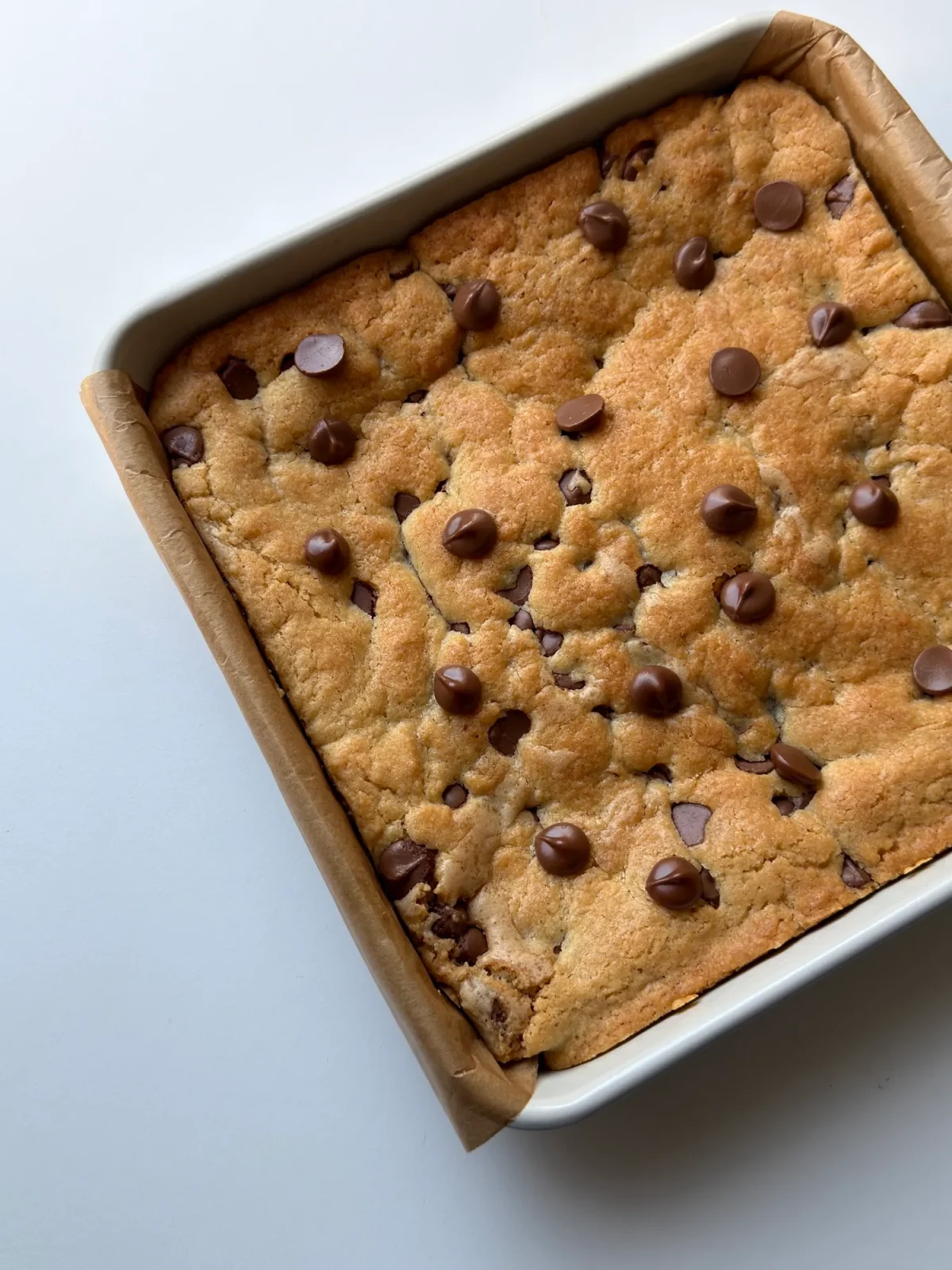 Brown Butter Chocolate Chip Blondies
