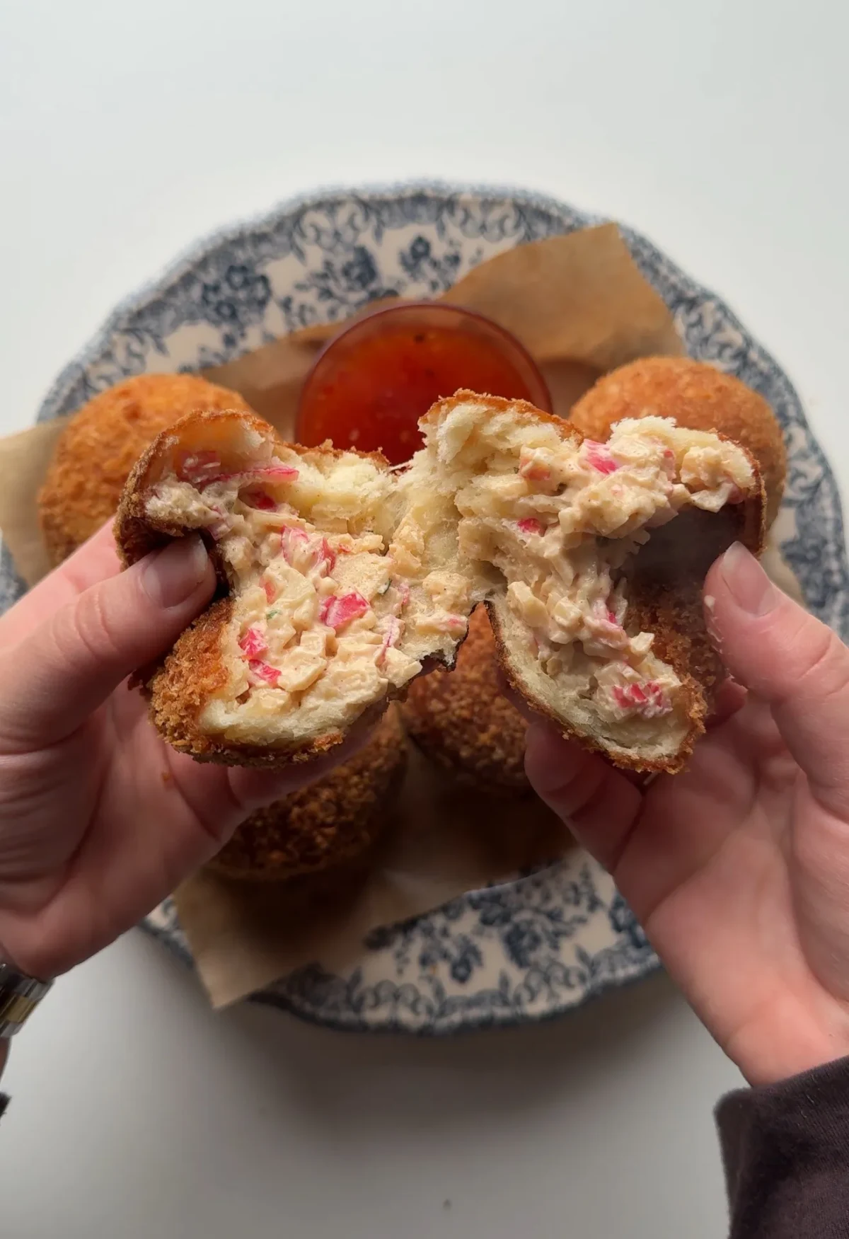 Crab Rangoon Croquette