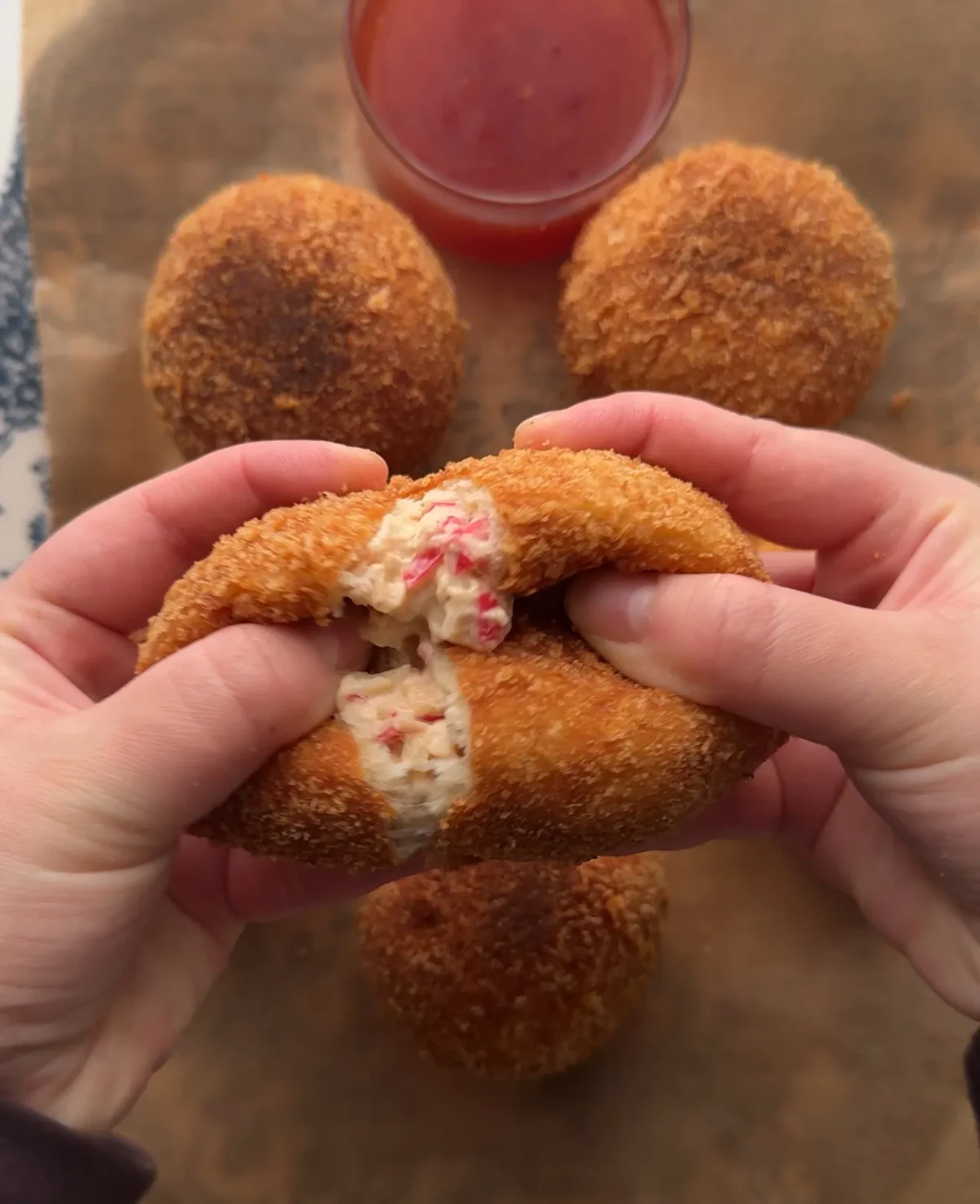 Crab Rangoon Croquette