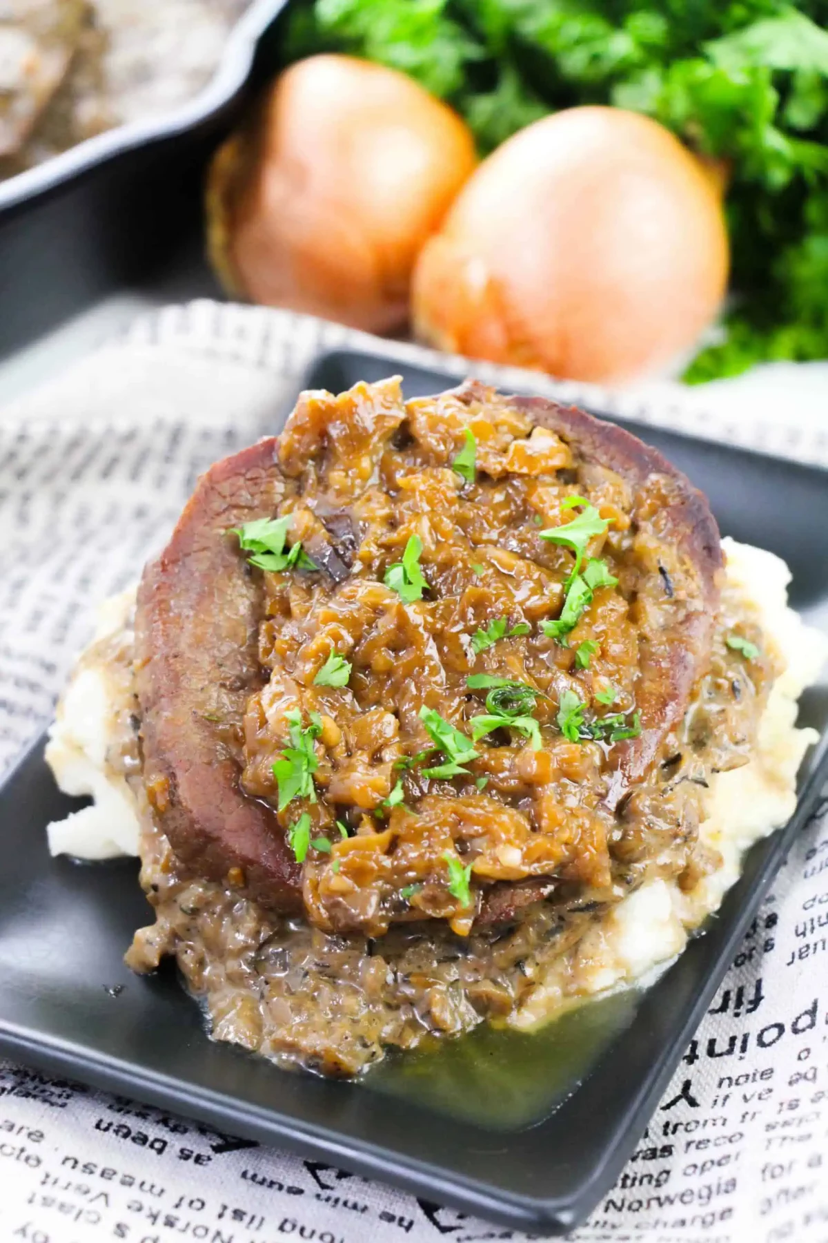 Smothered Steak and Gravy