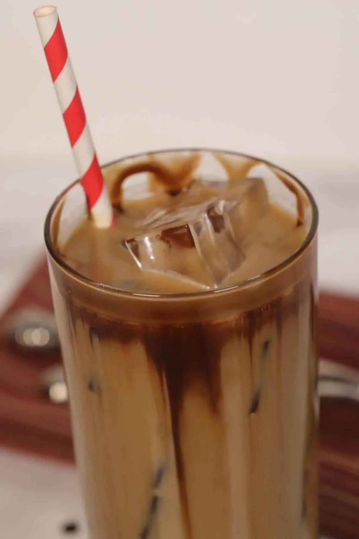 Chocolate Caramel Iced Coffee