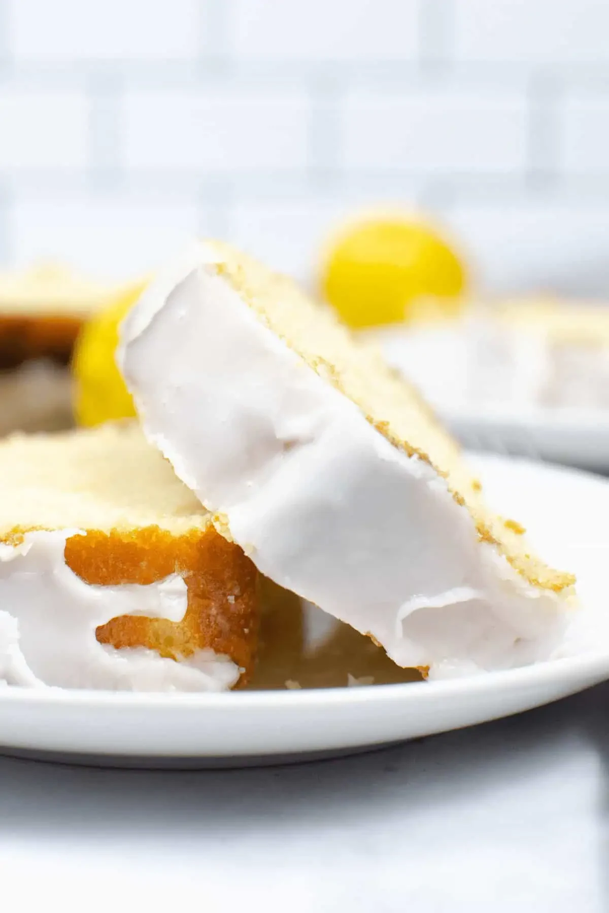 Iced Lemon Loaf Cake (Copycat Starbucks)