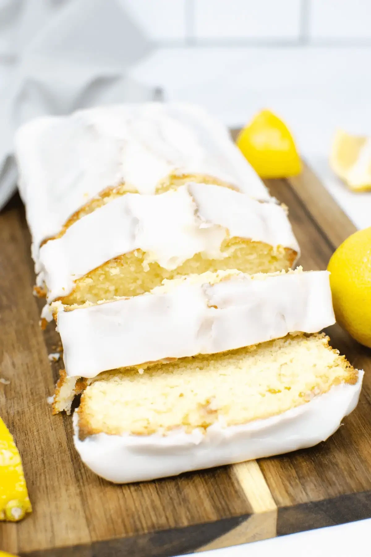 Iced Lemon Loaf Cake (Copycat Starbucks)