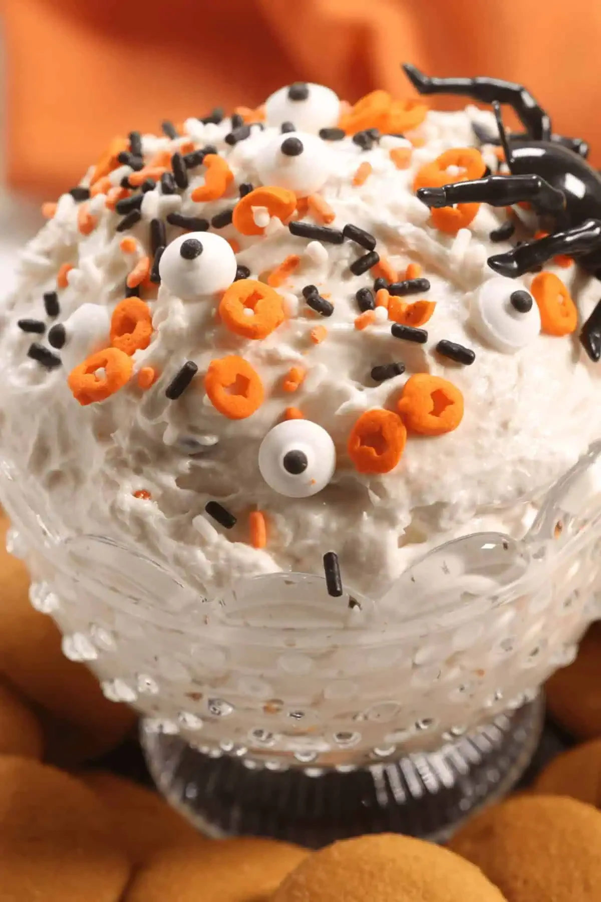 Halloween Funfetti Cake Dip