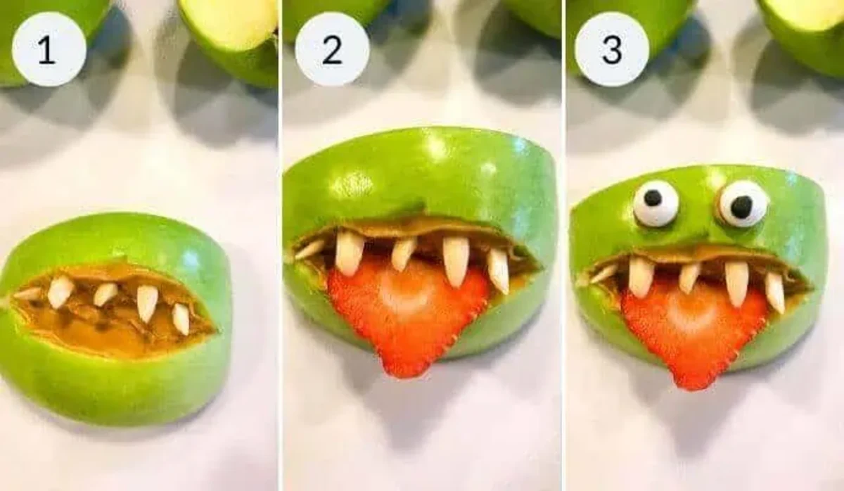 Halloween Apple Monsters