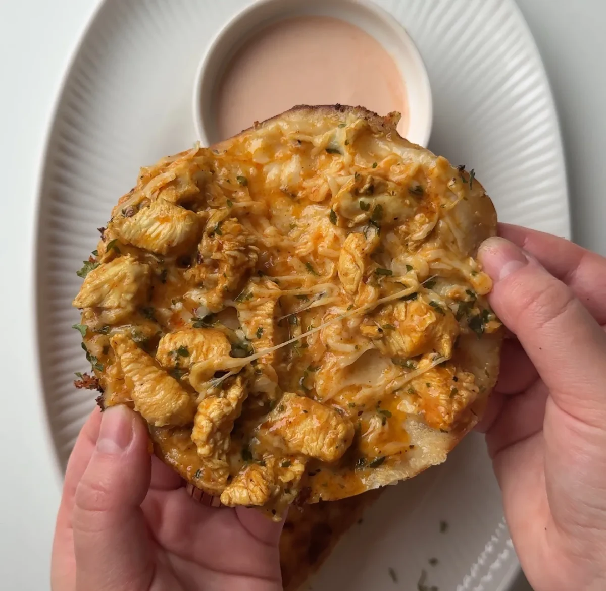 Honey Buffalo Chicken Tacos