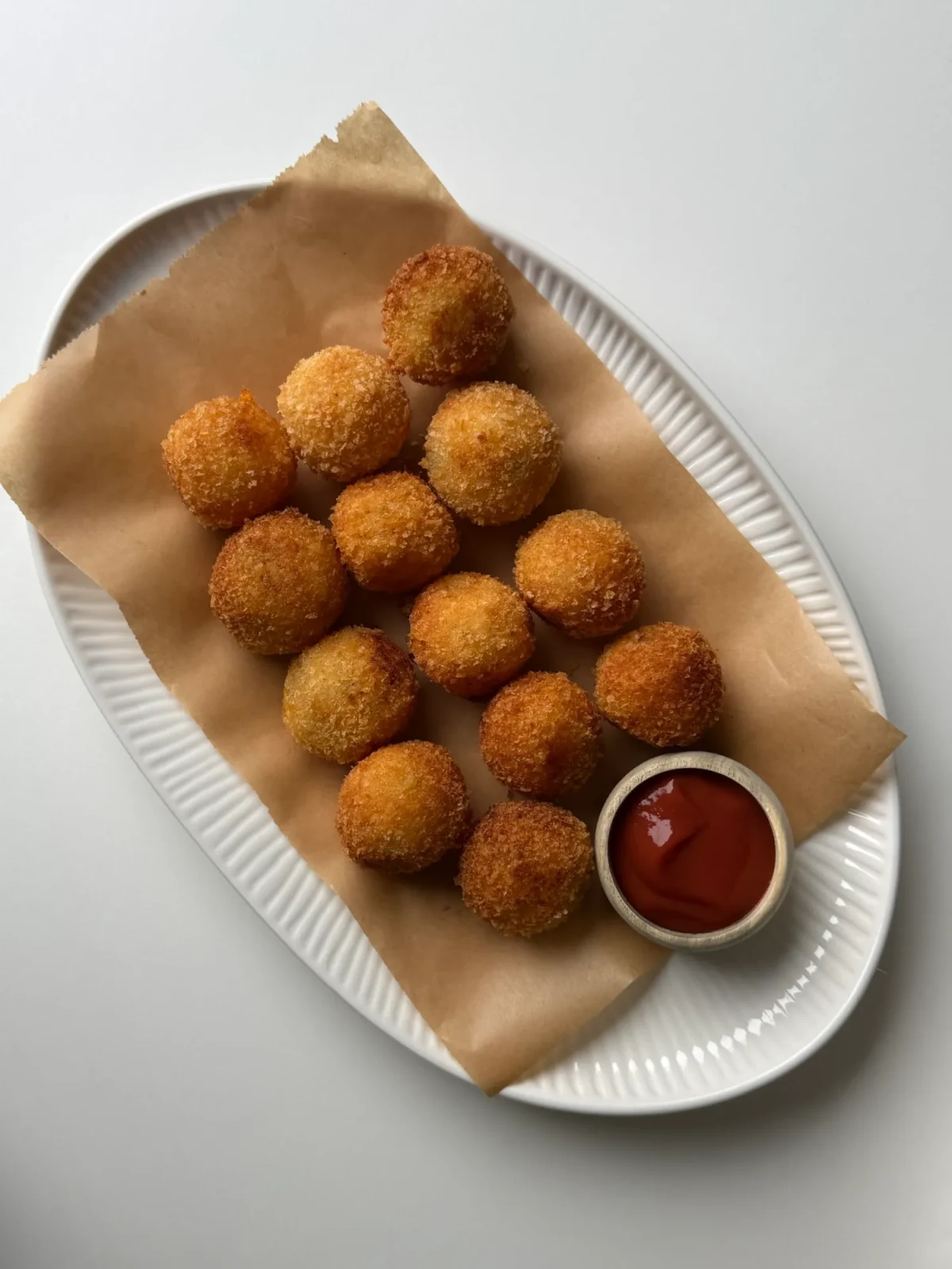 Crispy Cheesy Potato Pickle Balls