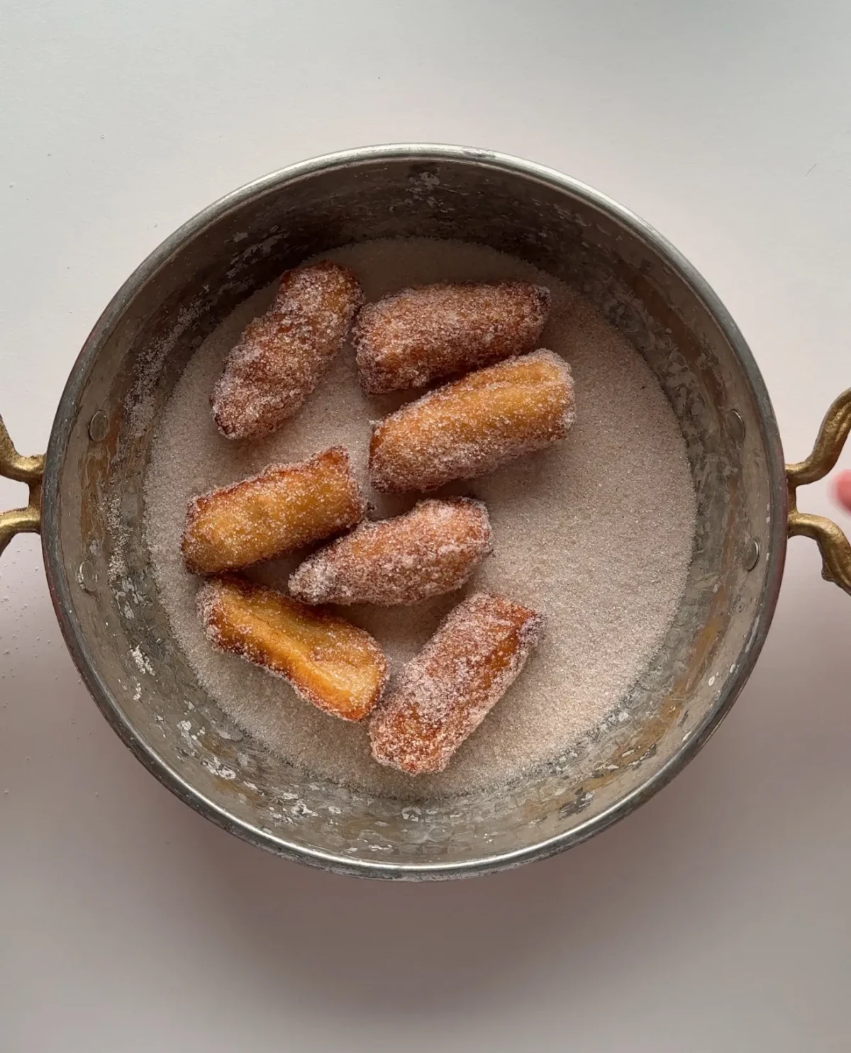 Churro Bites with Homemade Chocolate Sauce