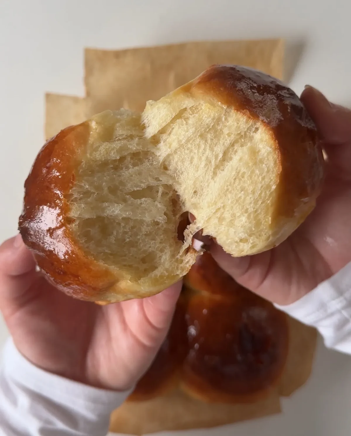 Homemade Brioche Hawaiian Slider Buns