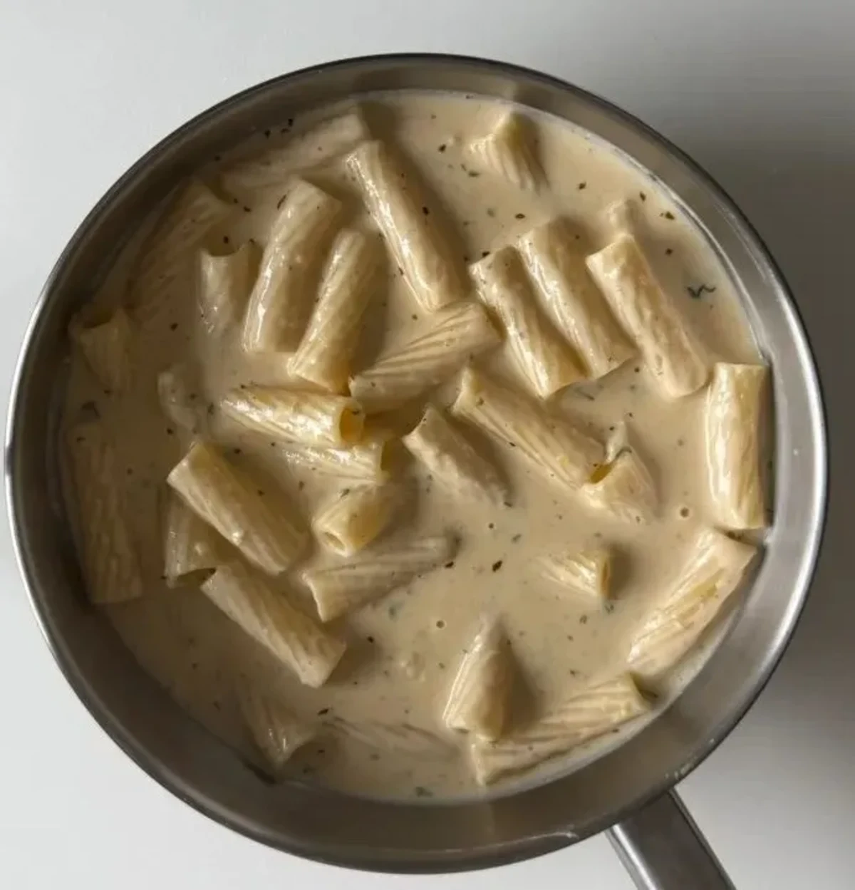 Lemon Garlic Parmesan Pasta with Crispy Chicken